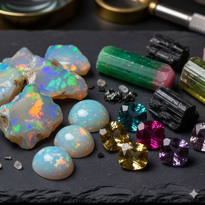 Magic of Tourmaline and Opal