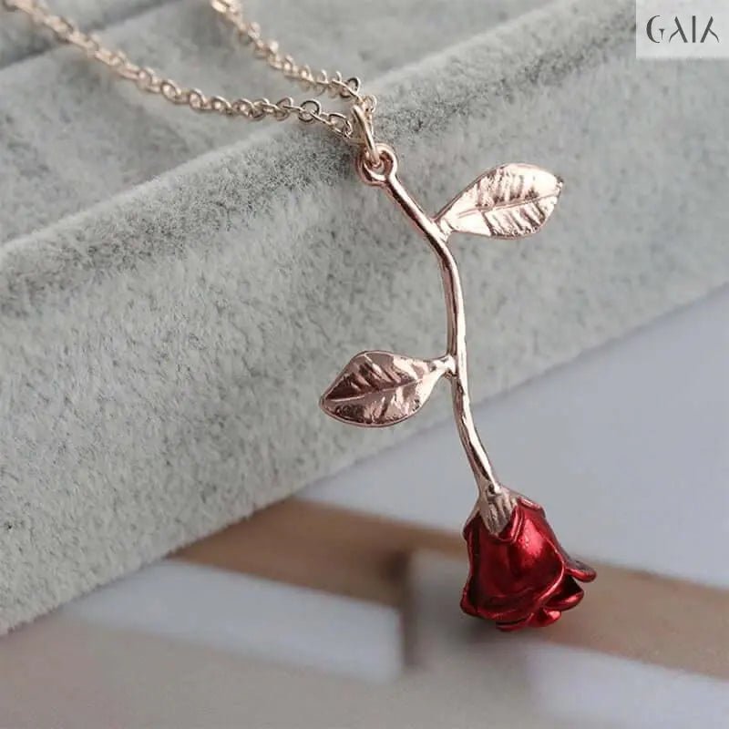 Enchanted rose necklace - GAIA