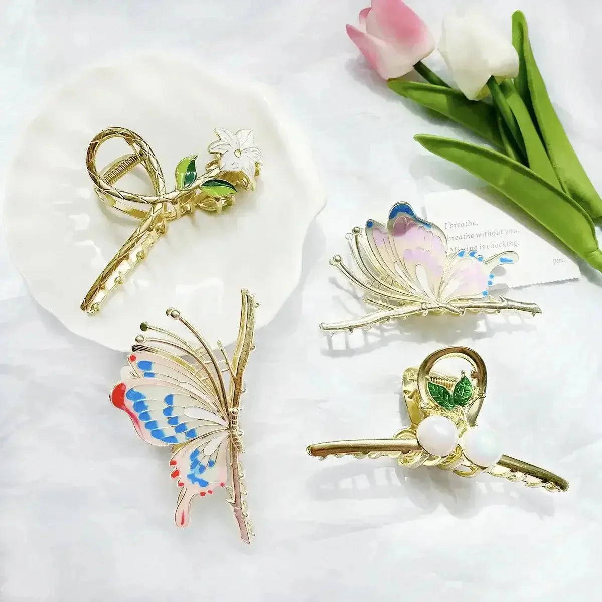 The butterfly hair piece - GAIA - Jewellery Store