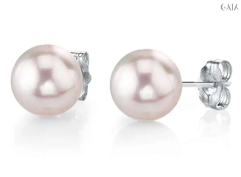 White Freshwater Earrings Meaning - GAIA