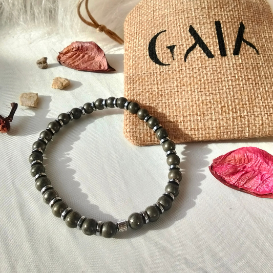 Pyrite Elegance Bracelet