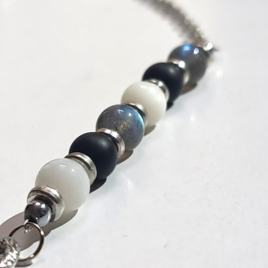 Moonstone Charm Necklace