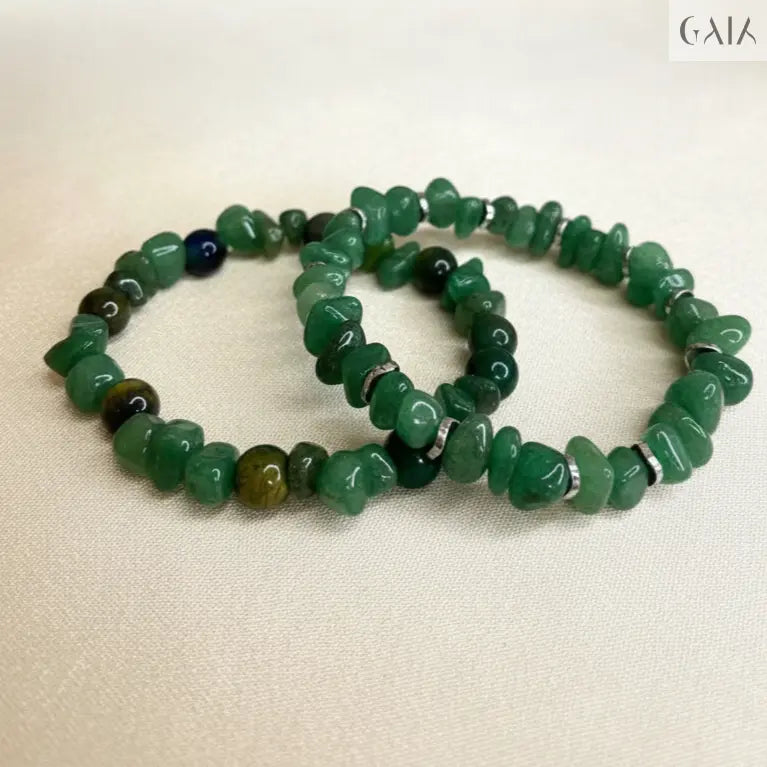 Aventurine Bracelet - GAIA - Jewellery Store