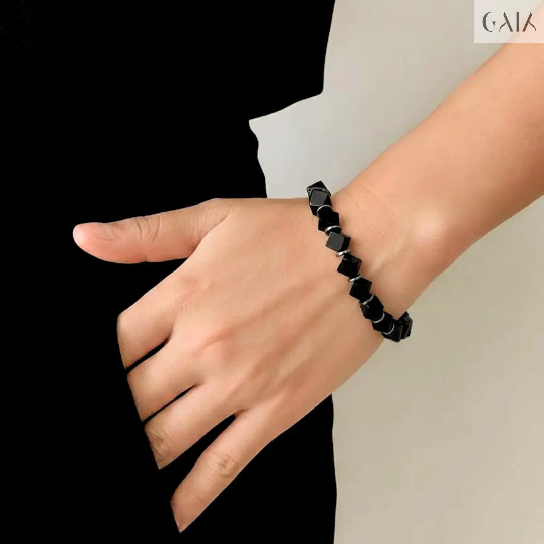 Black Onyx Bracelet GAIA bracelet GAIA