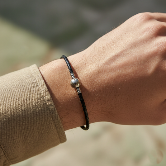 Braided Leather Bracelet