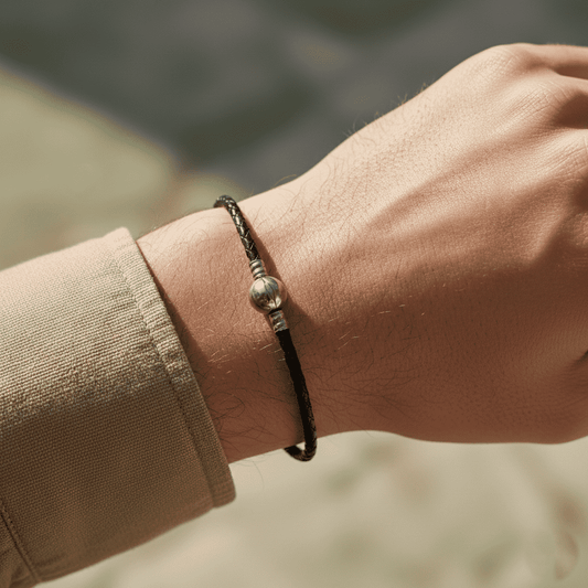 Braided Leather Bracelet