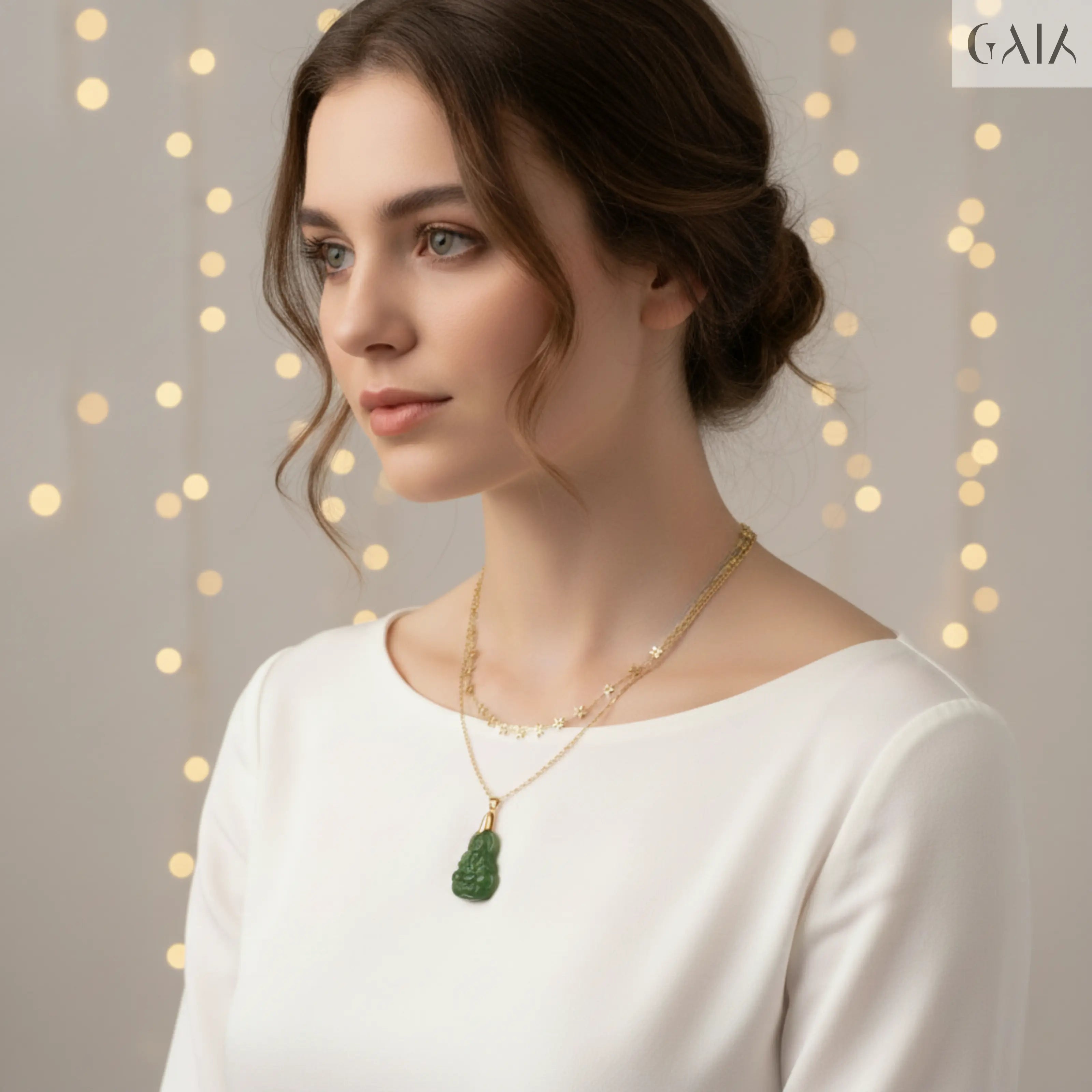 Buddha Necklace GAIA Necklace GAIA