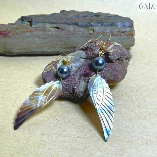 Celeste Wing Earrings Jewelry Designers Earing GAIA