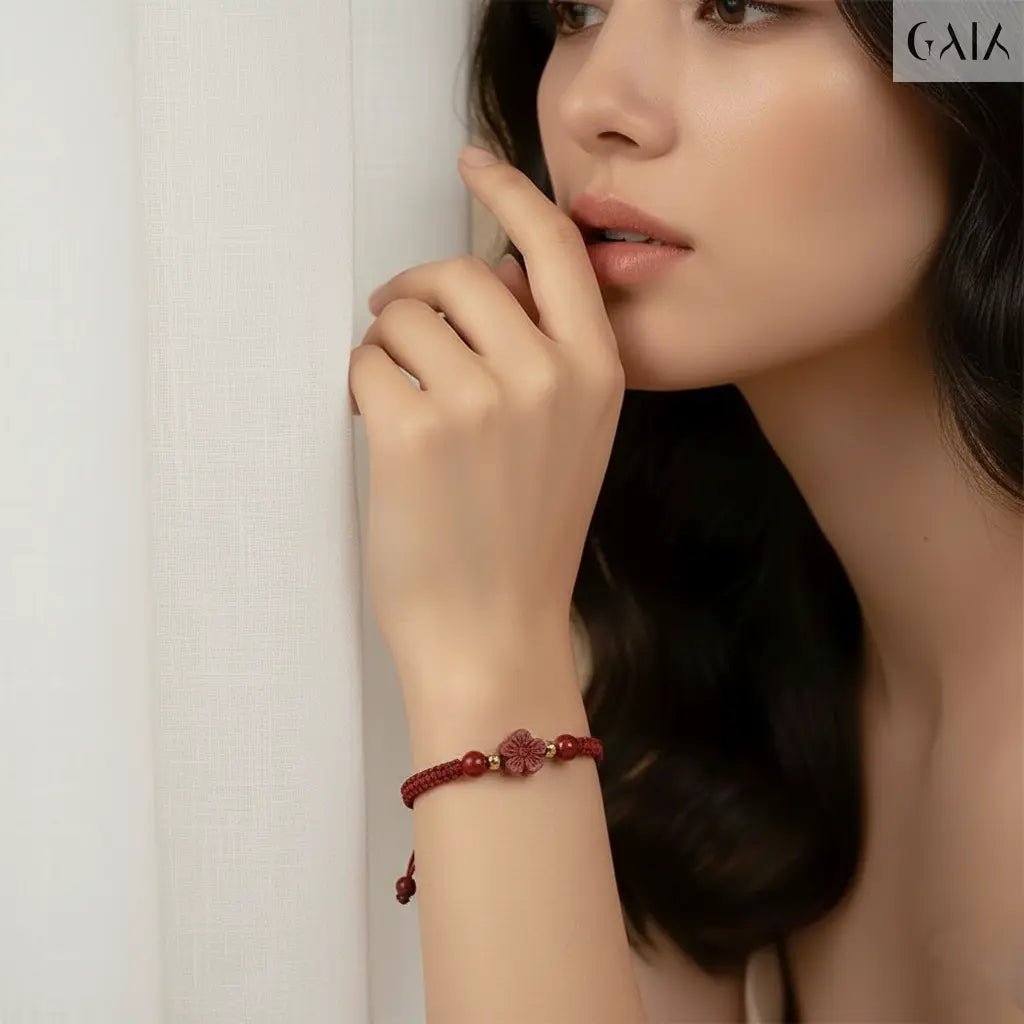 Cinnabar Luck Bracelet Jewelry Designers bracelet GAIA