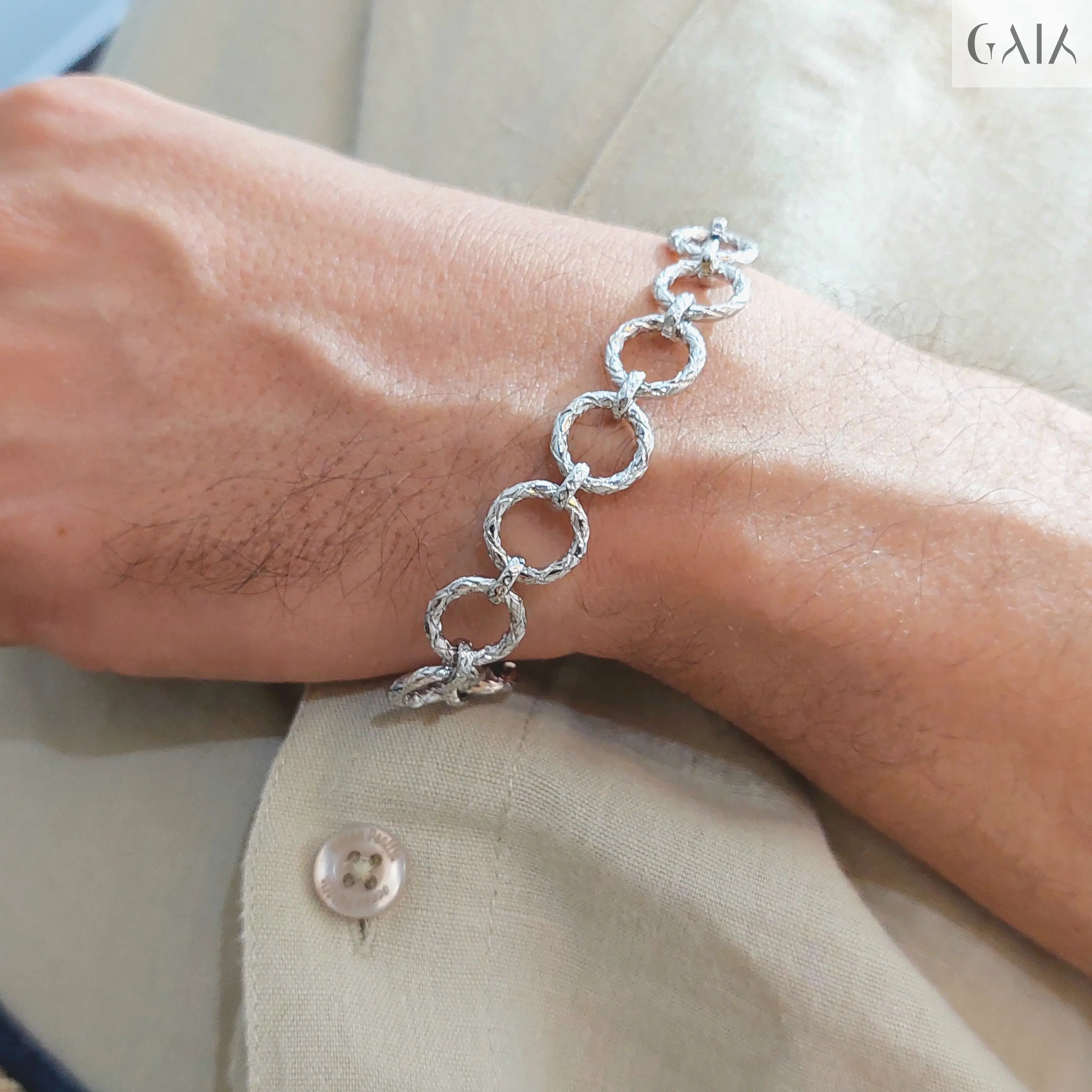Circle Link Bracelet GAIA bracelet GAIA