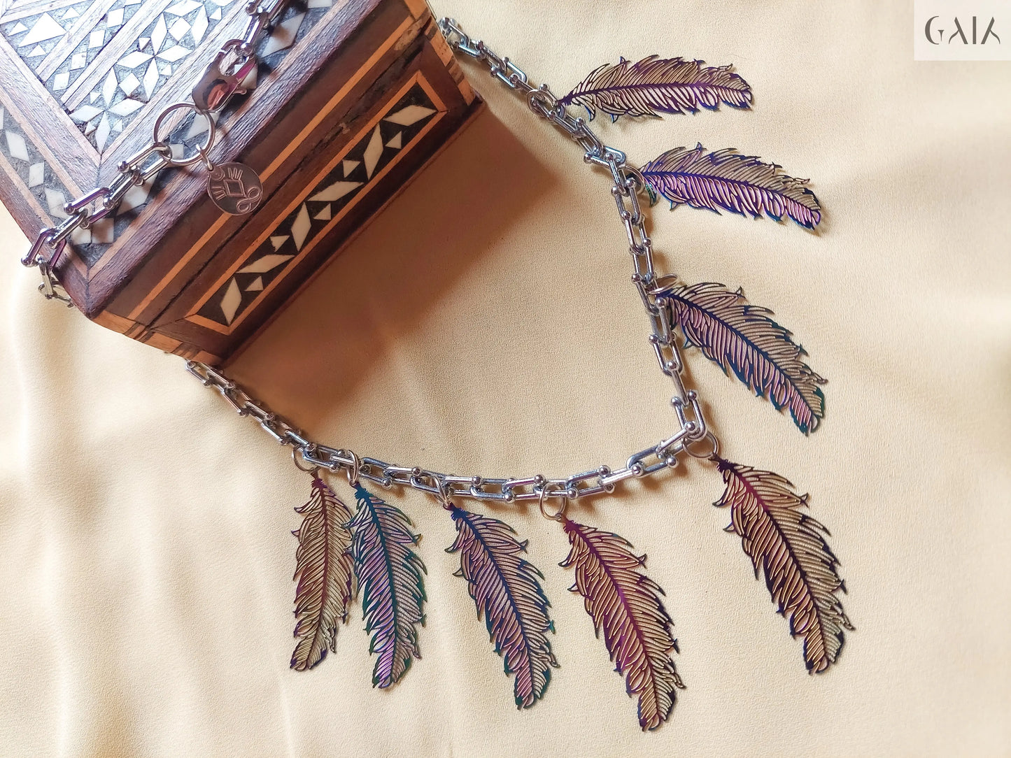 Feathers Necklace - GAIA - Jewellery Store