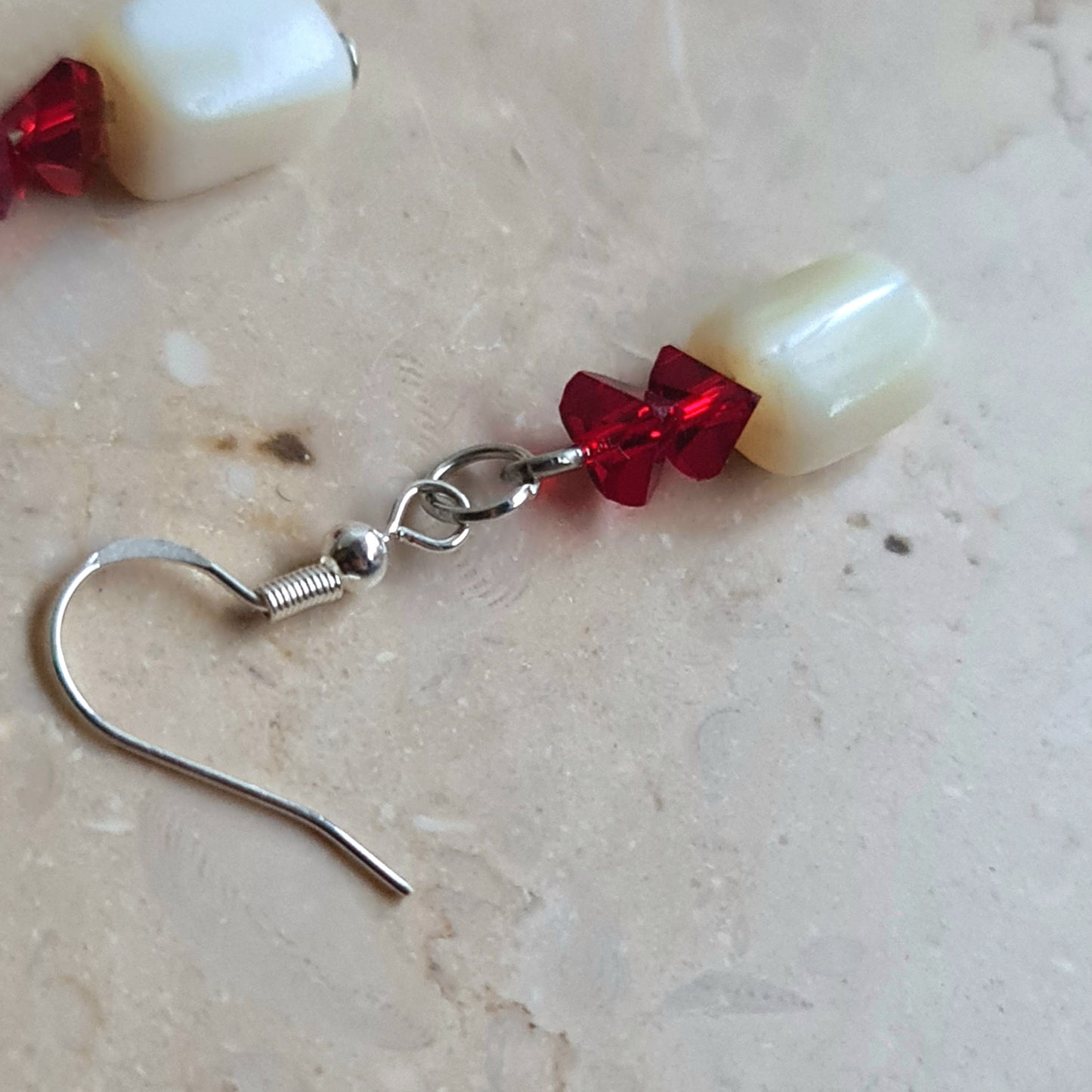 Sparkle Shell Earrings