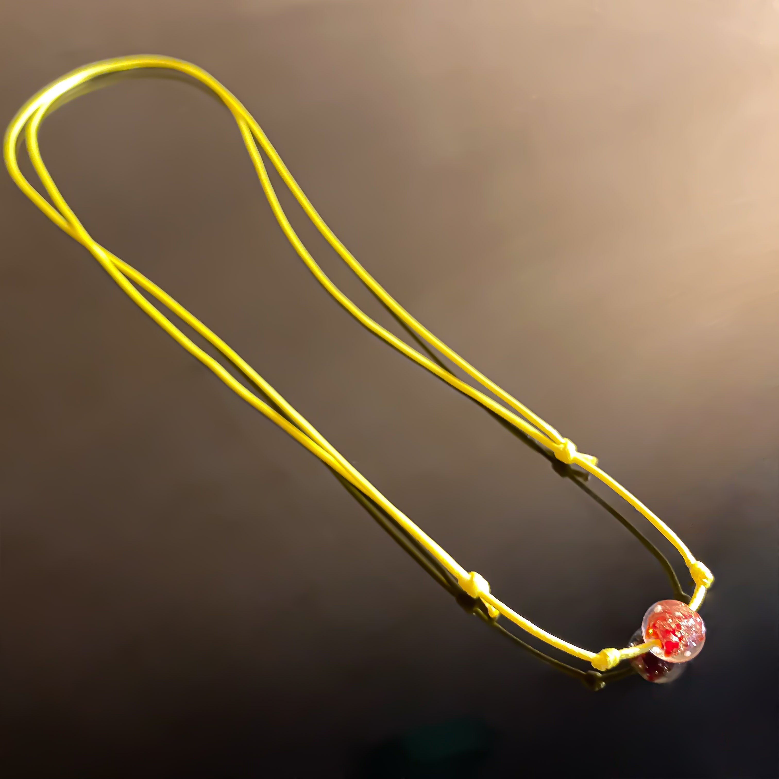 Karma Necklace (Yellow&Luminous) - GAIA - Jewellery Store