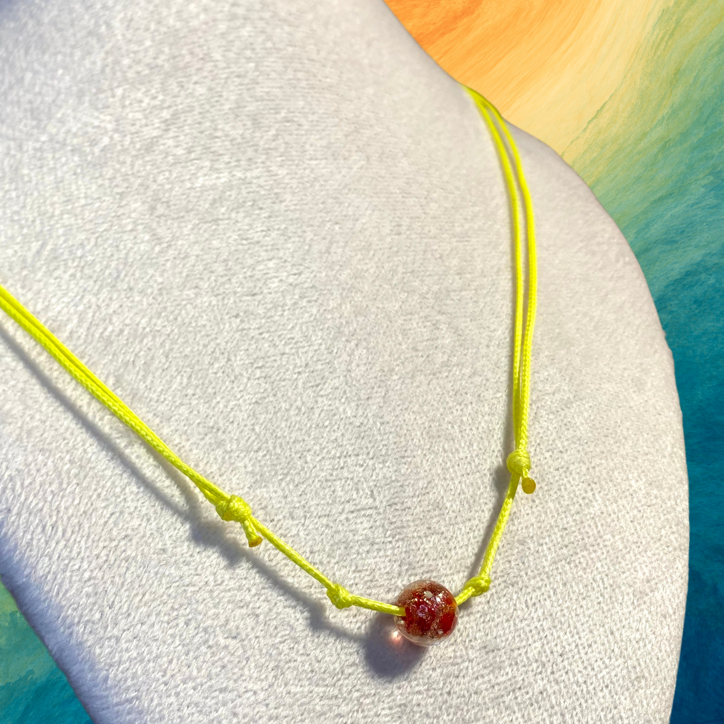 Karma Necklace (Yellow&Luminous) - GAIA Global