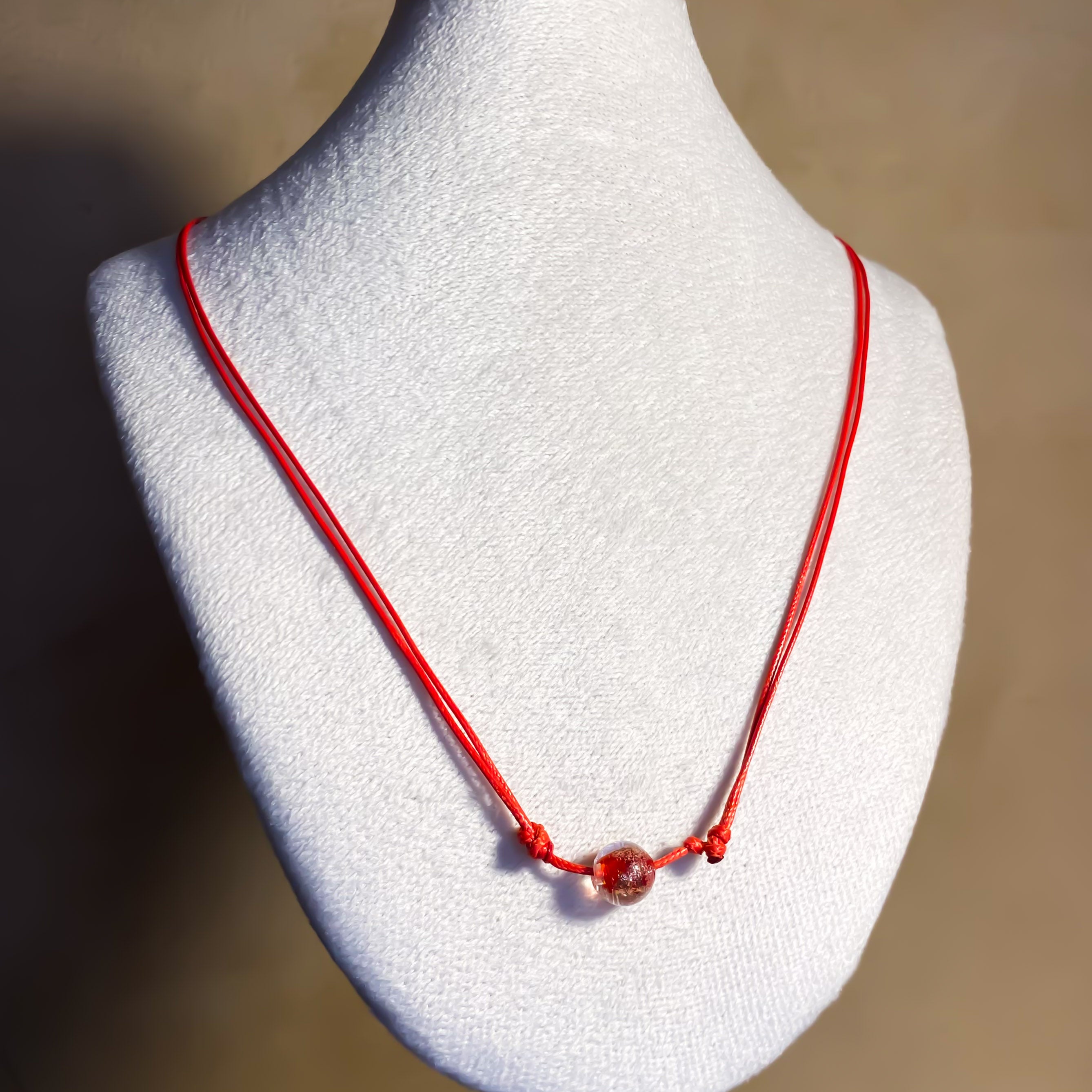 Karma Necklace (Red&Luminous) - GAIA Global