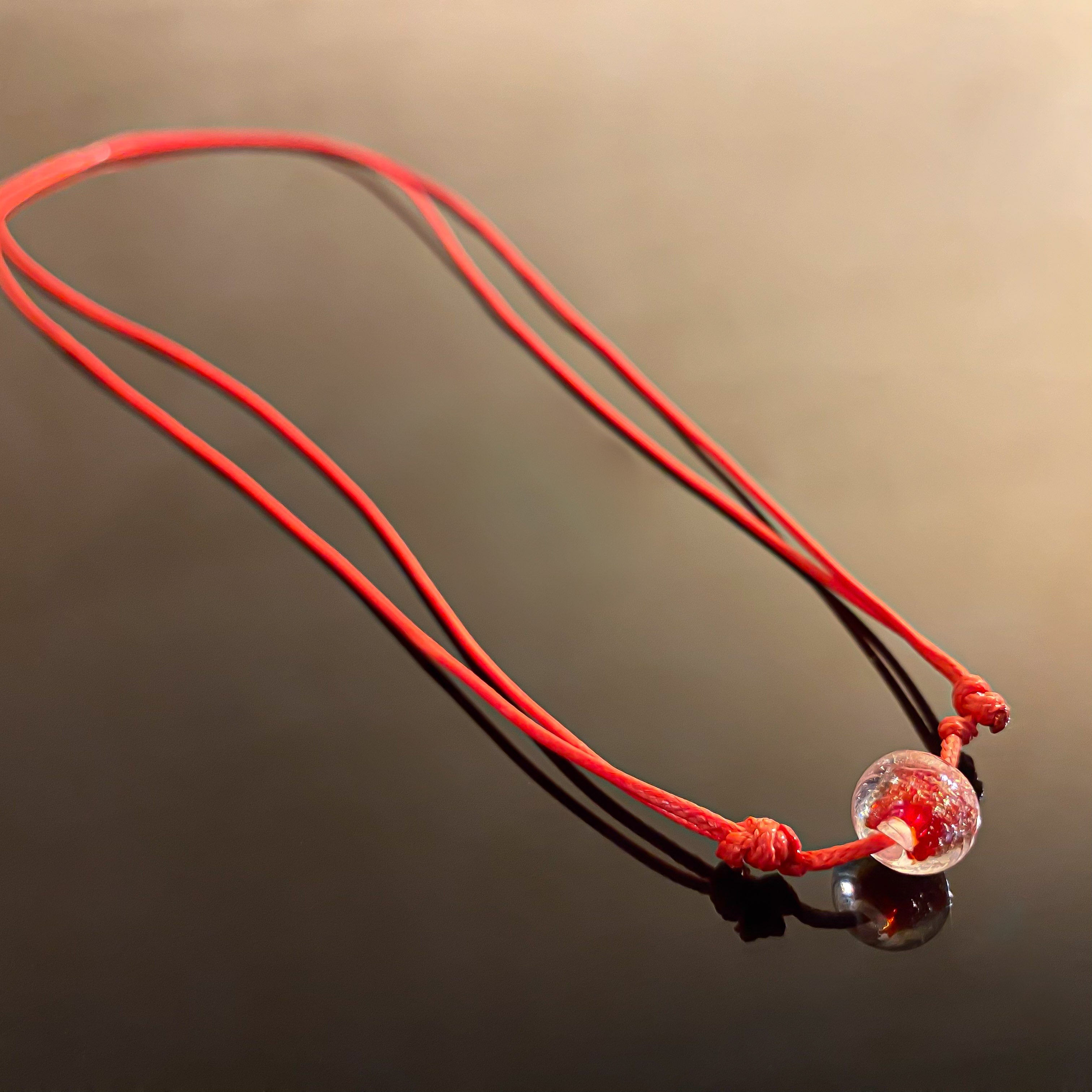 Karma Necklace (Red&Luminous) - GAIA Global