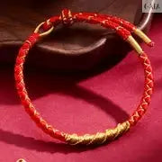 Golden Red Bracelet - GAIA - Jewellery Store