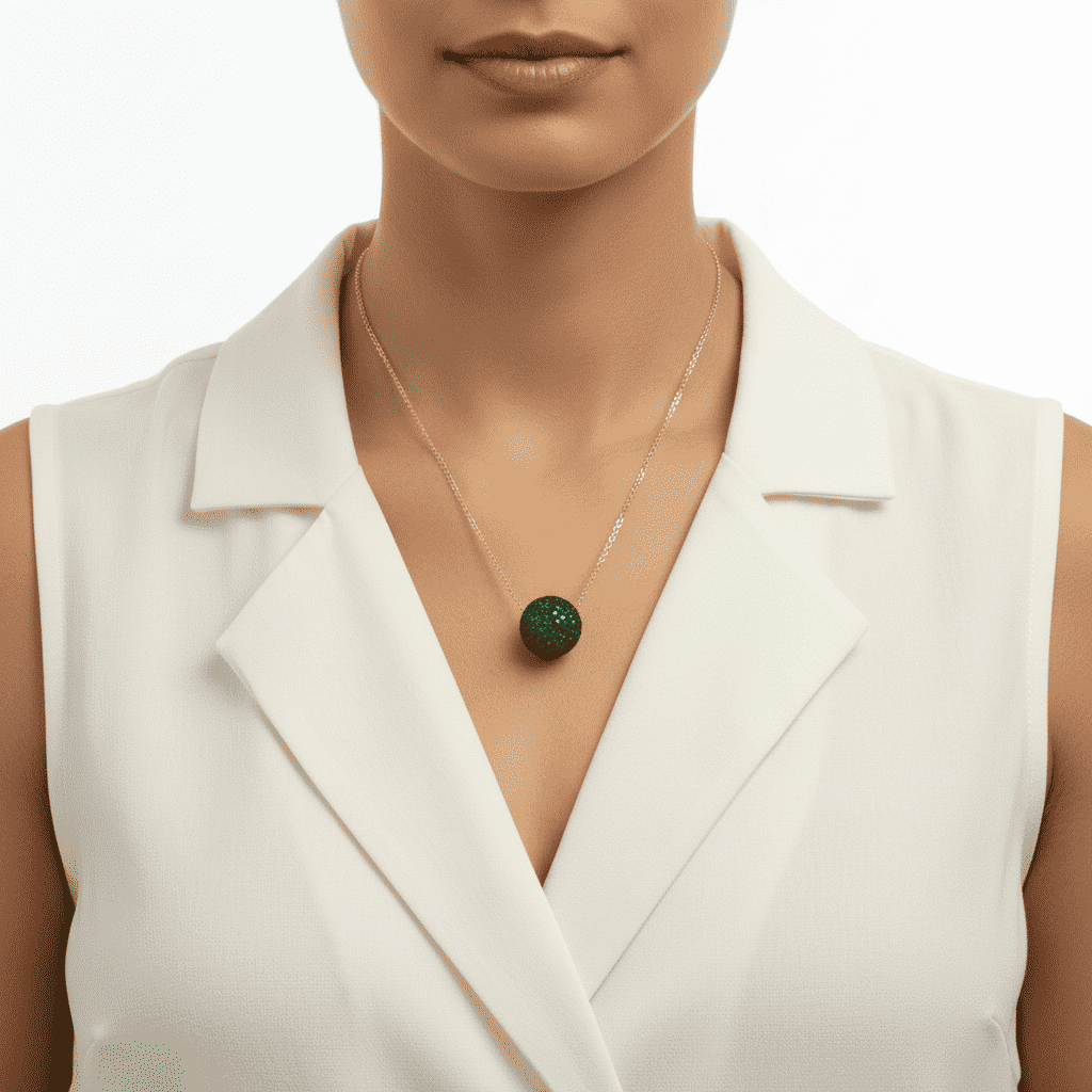 Green Dome Necklace