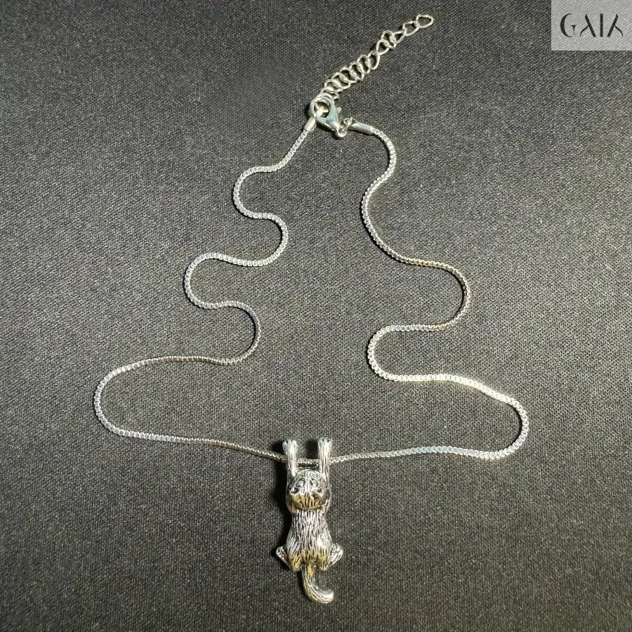 Hanging Cat Necklace - GAIA - Jewellery Store
