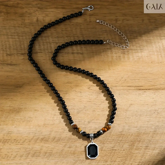 In Black Necklace Jewelry Designers Necklace GAIA