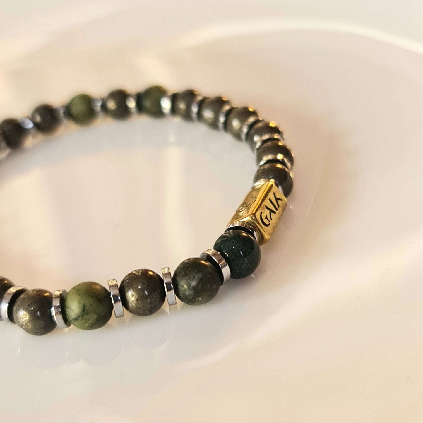 Iron & Moss Bracelet