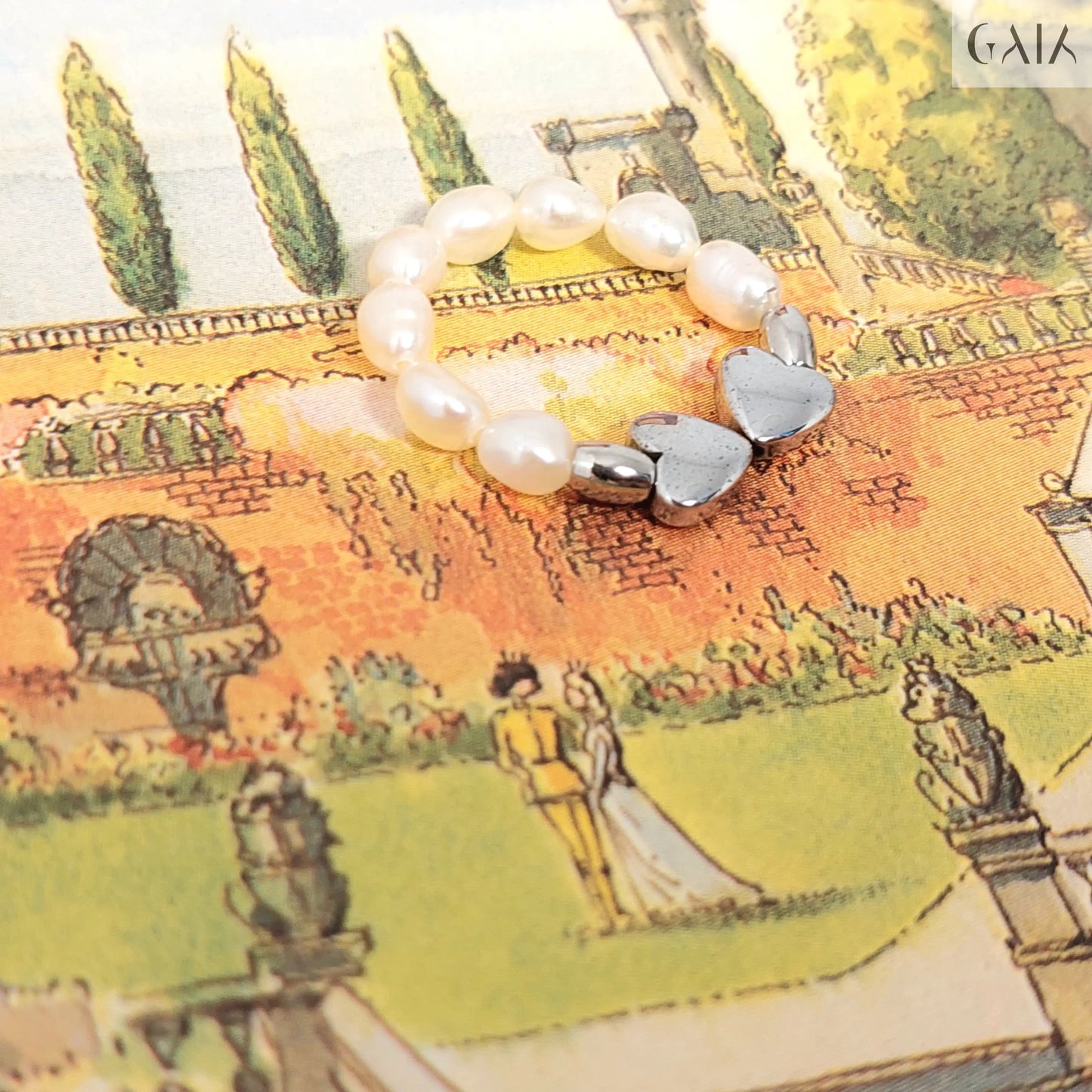 Love Pearl Ring - GAIA - Jewellery Store