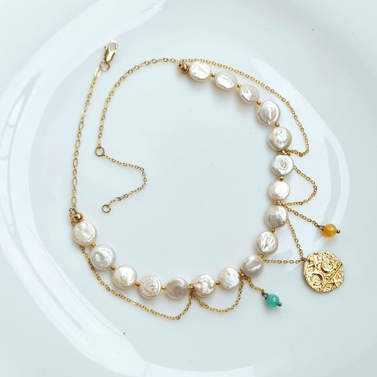 Lumière Pearl Necklace