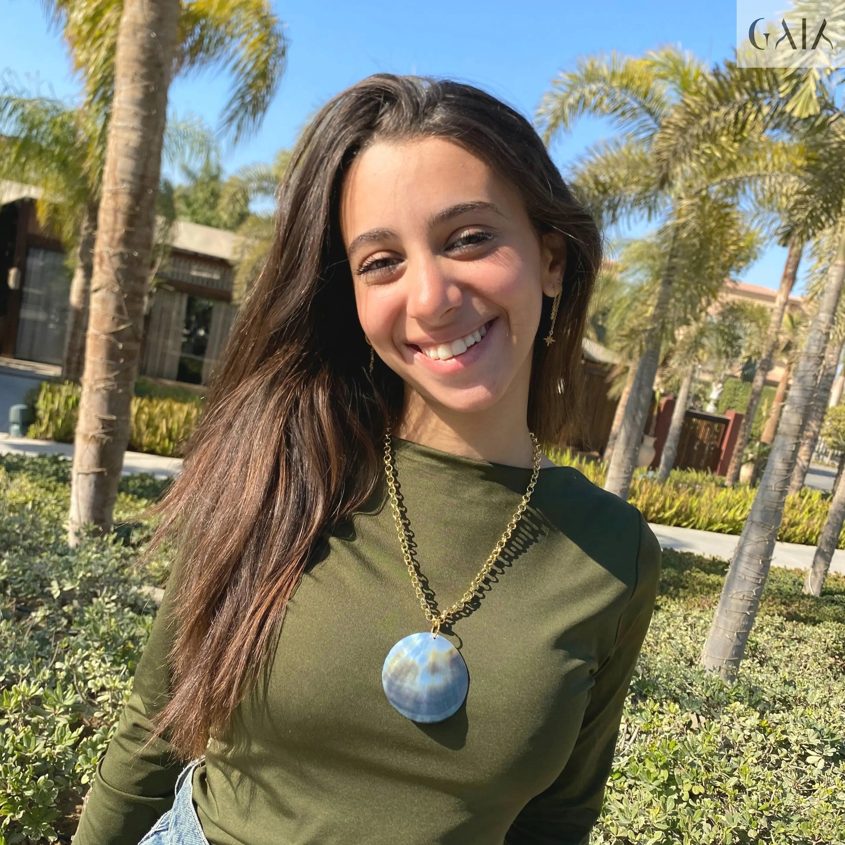 Mother of Pearl Necklace - GAIA - Jewellery Store