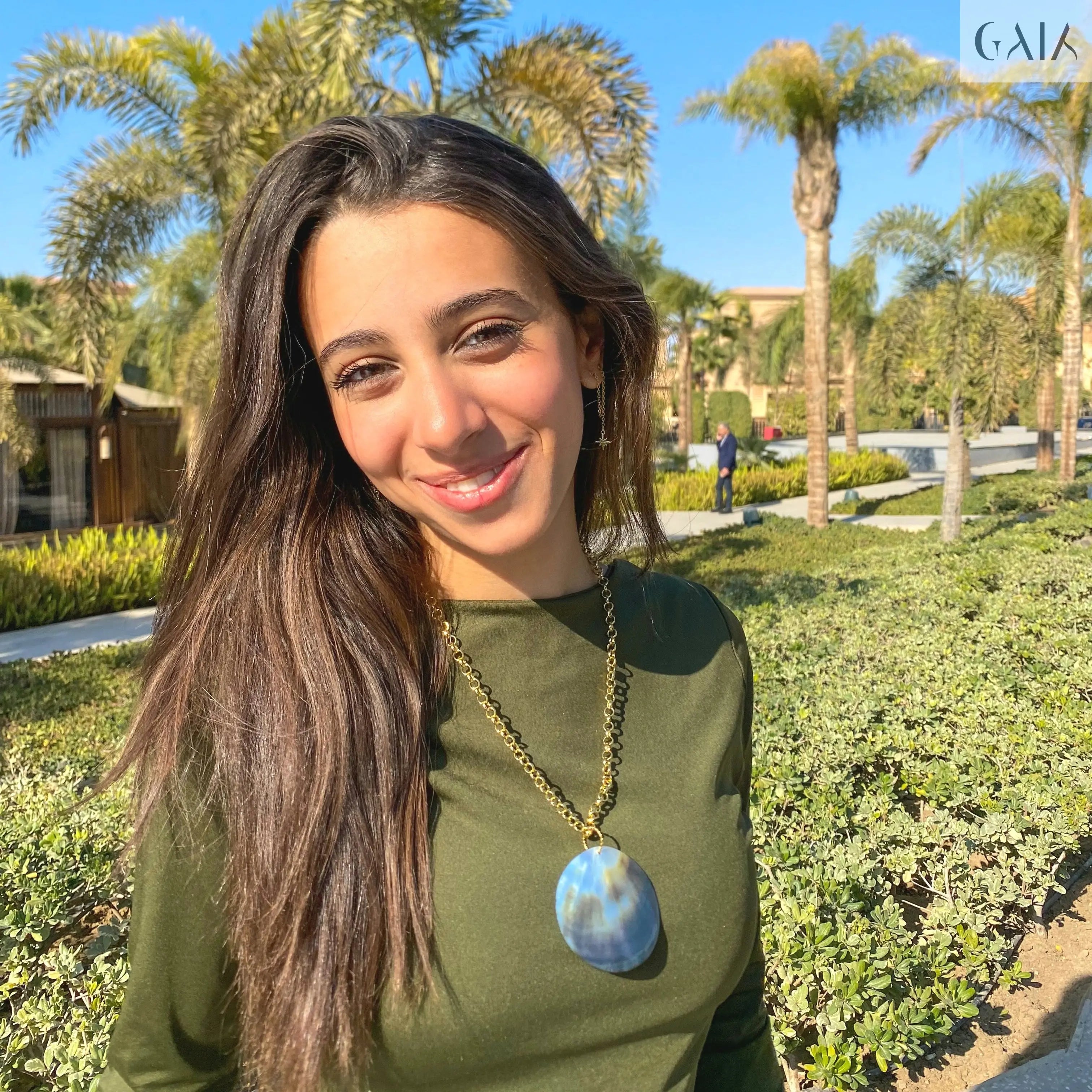 Mother of Pearl Necklace - GAIA - Jewellery Store