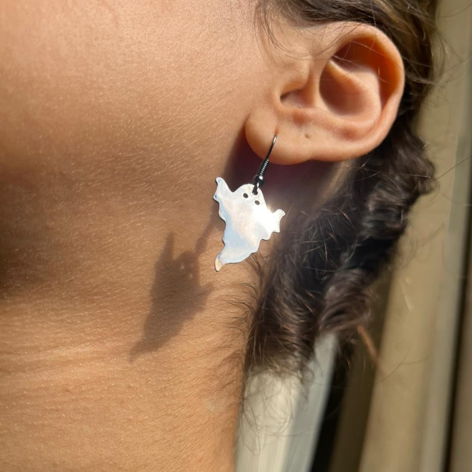 Spooky Ghost Earrings Jewelry Designers  Earing GAIA