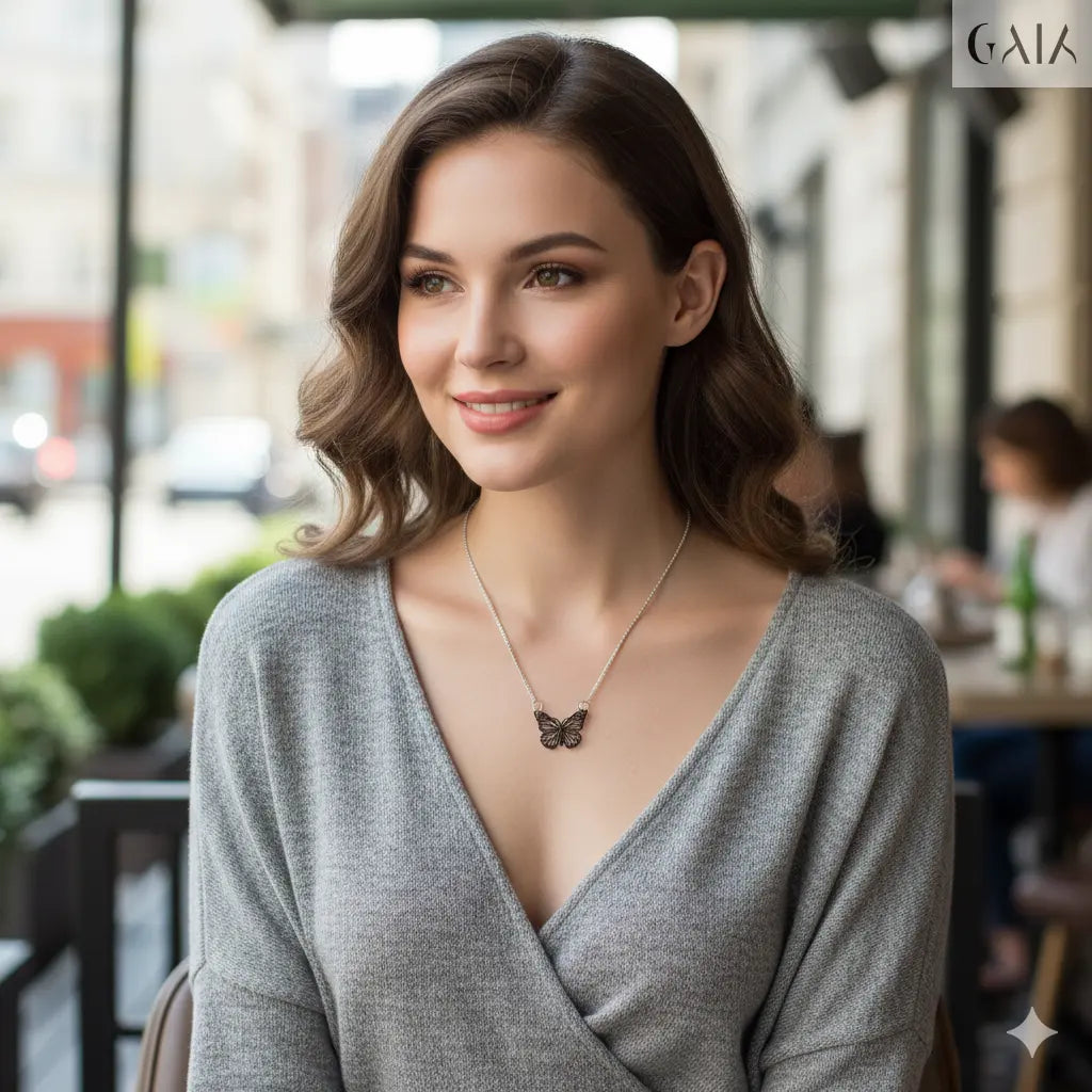 The Butterfly Necklace GAIA Necklace GAIA