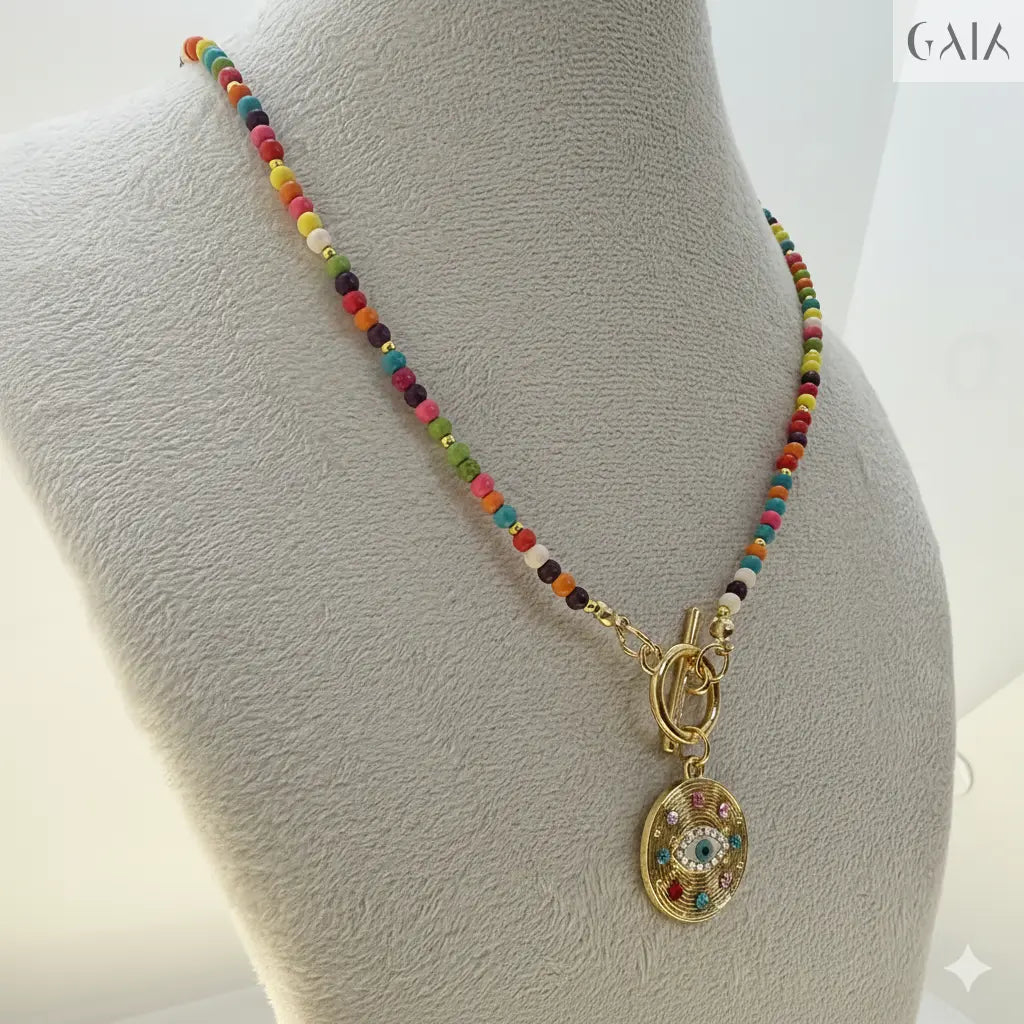 The Zircon Eye Necklace - GAIA - Jewellery Store
