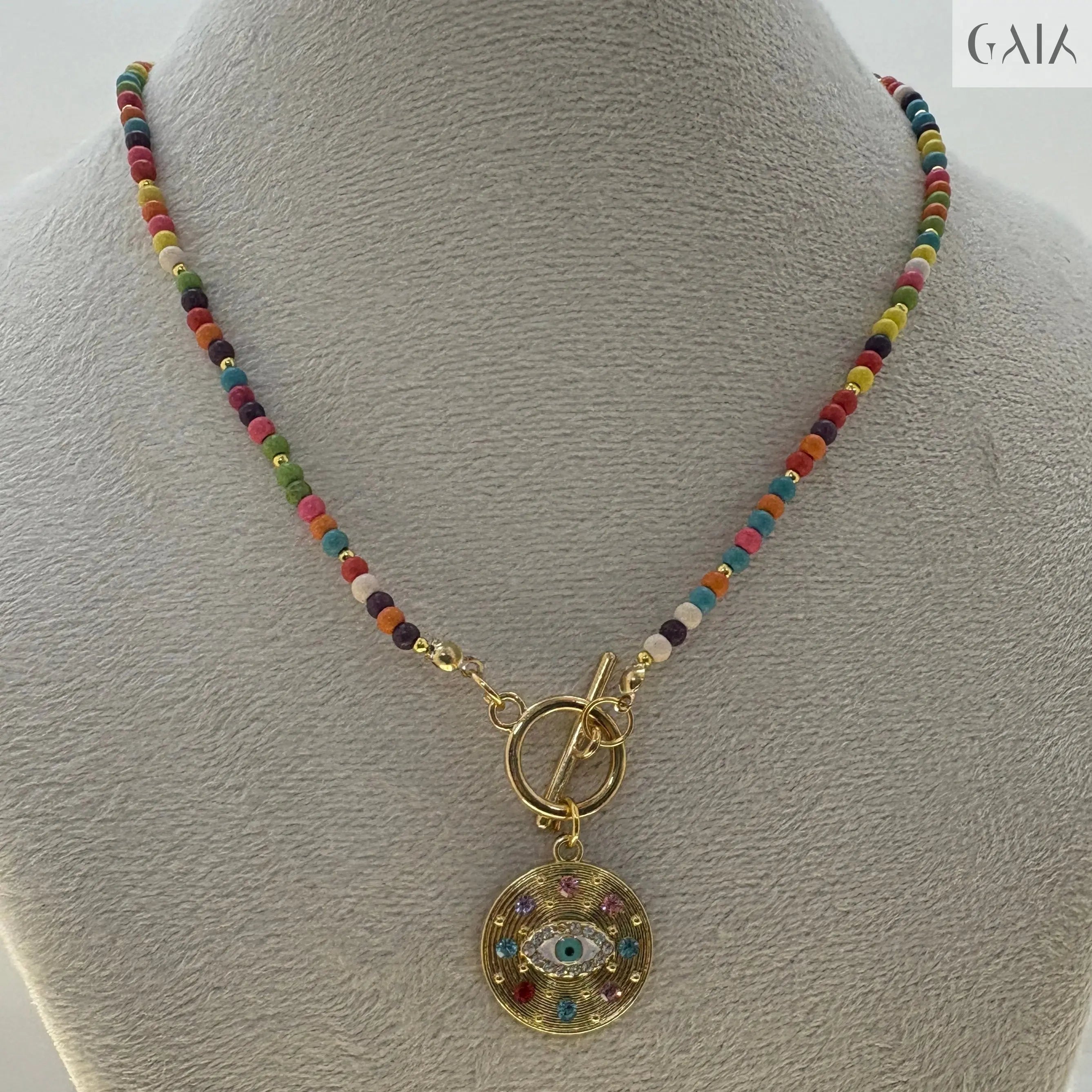 The Zircon Eye Necklace - GAIA - Jewellery Store