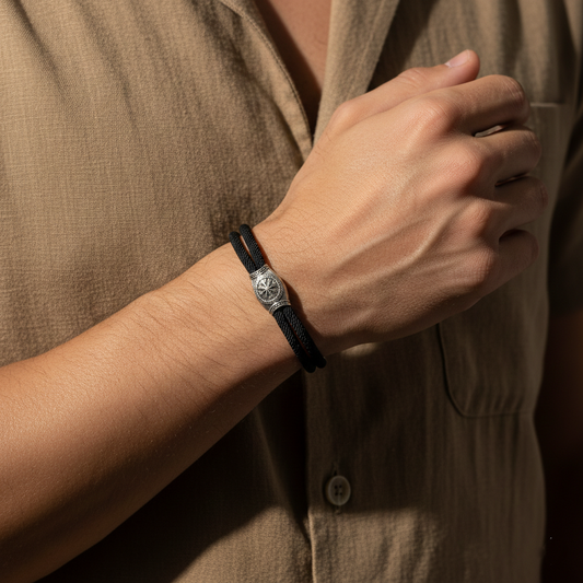 Vegvisir Cord Bracelet