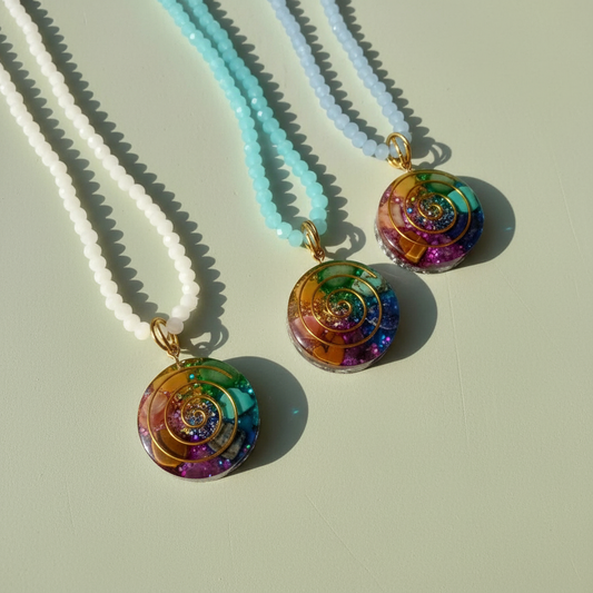 Golden Spiral Necklace