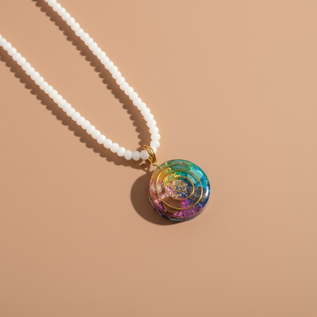 Golden Spiral Necklace