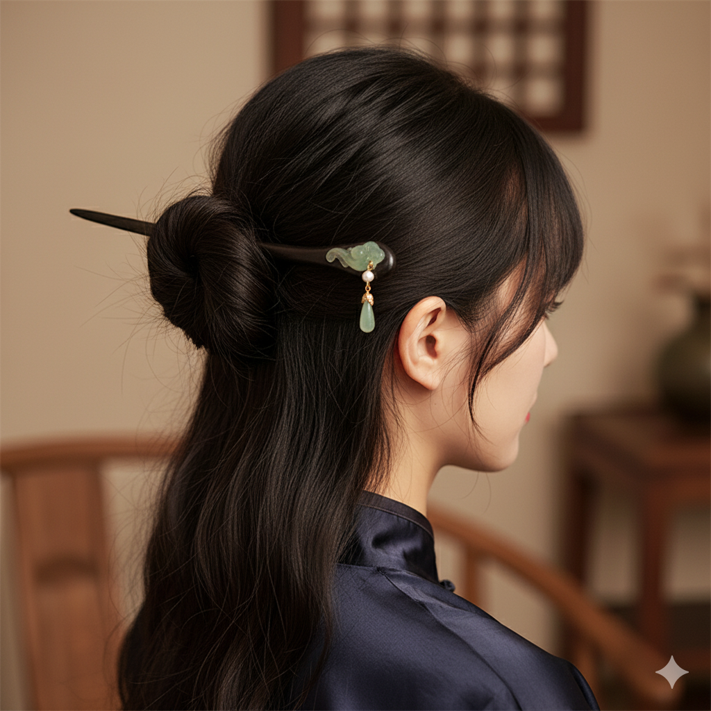 Elegant Hair Stick Jewelry Designers  Headpiece GAIA