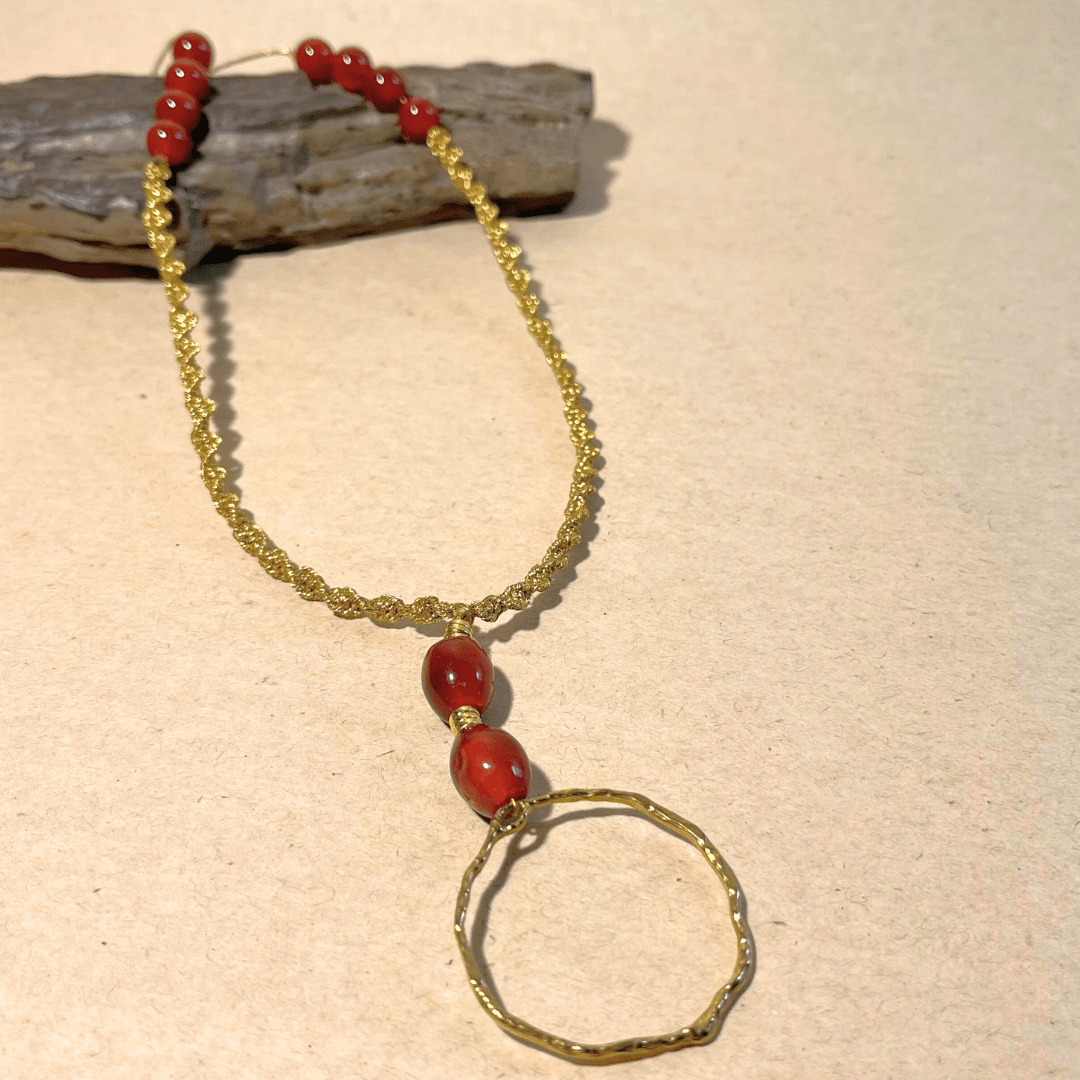 Golden Twist Necklace - GAIA - Jewellery Store