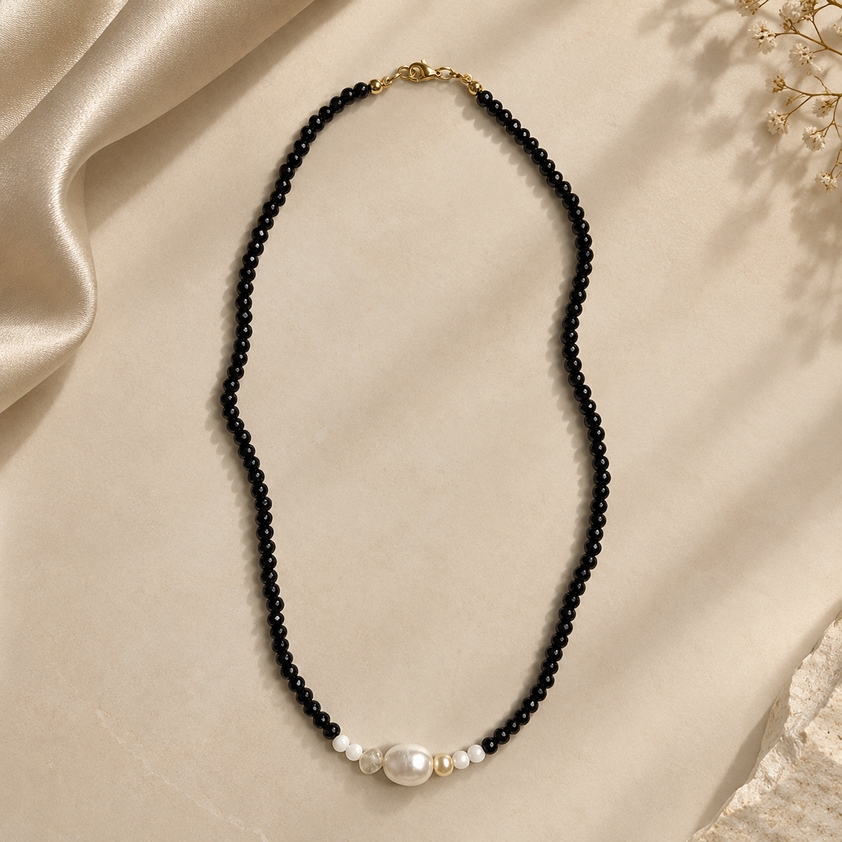 Nocturne Pearl Necklace