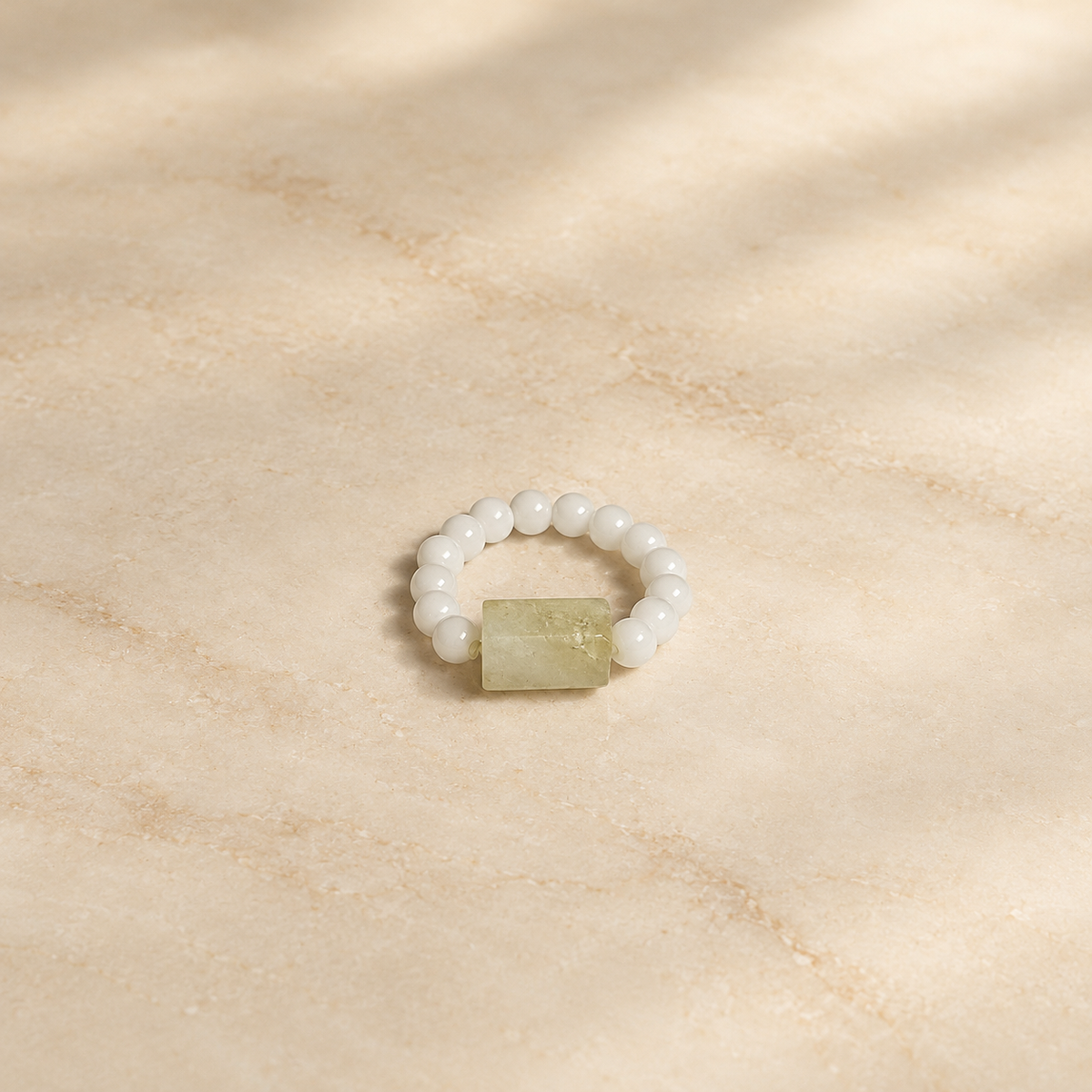 Alabaster Dawn Ring