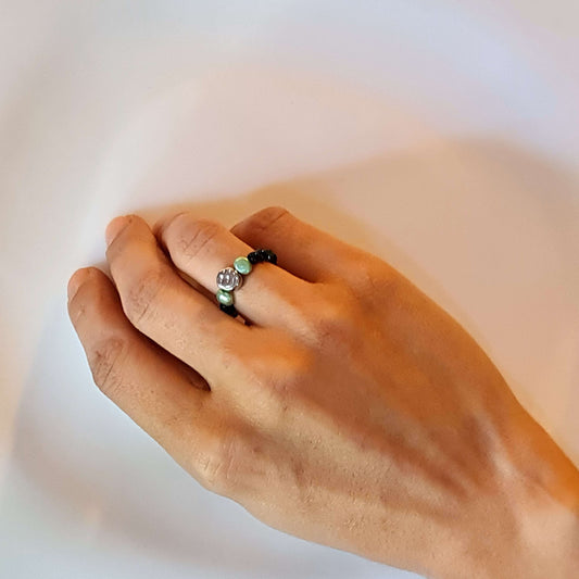 Dark Bloom Ring