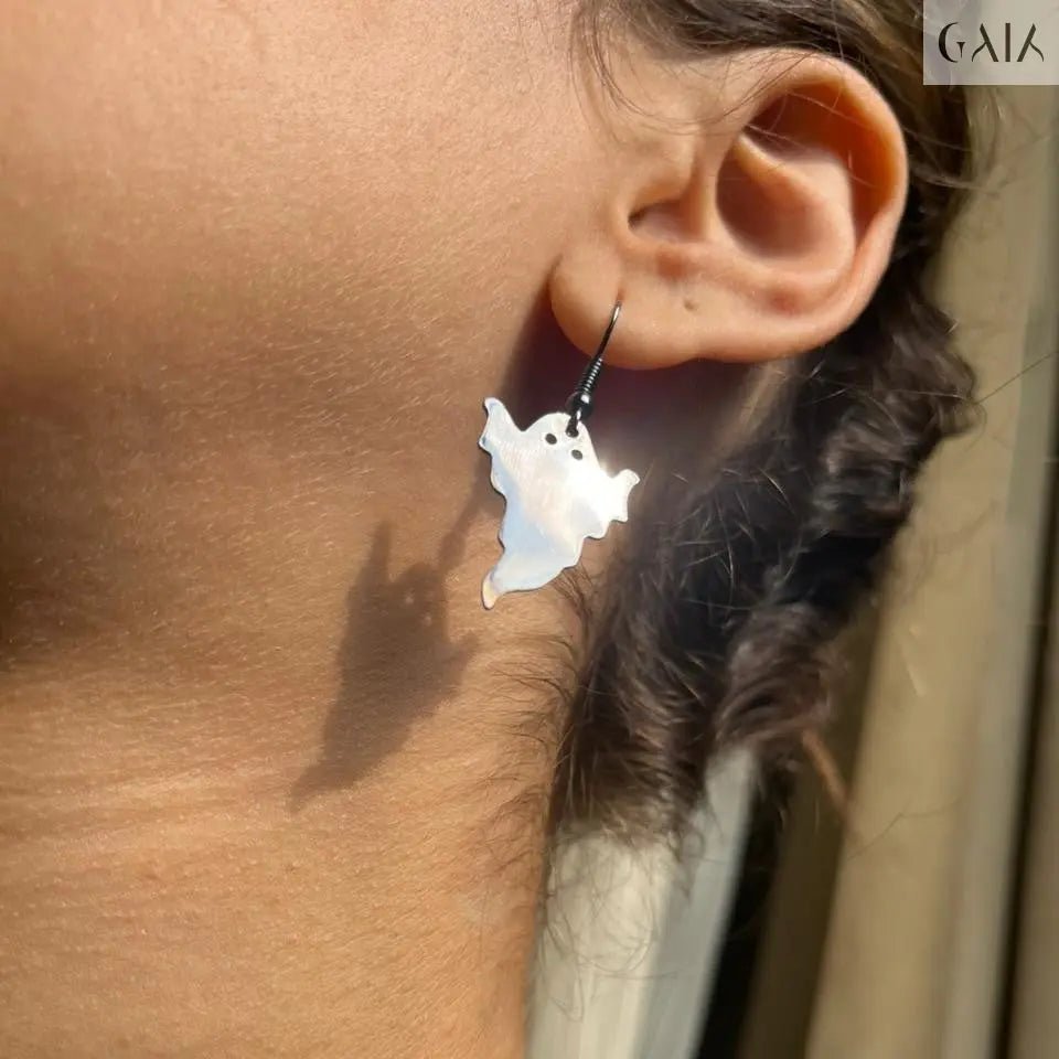 Spooky Ghost Earrings - GAIA - Jewellery Store