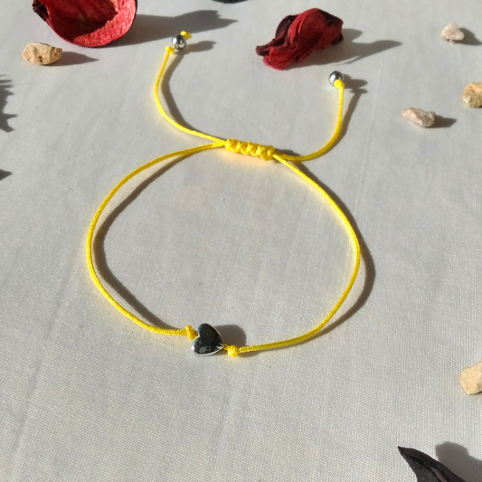 The silver heart Bracelet