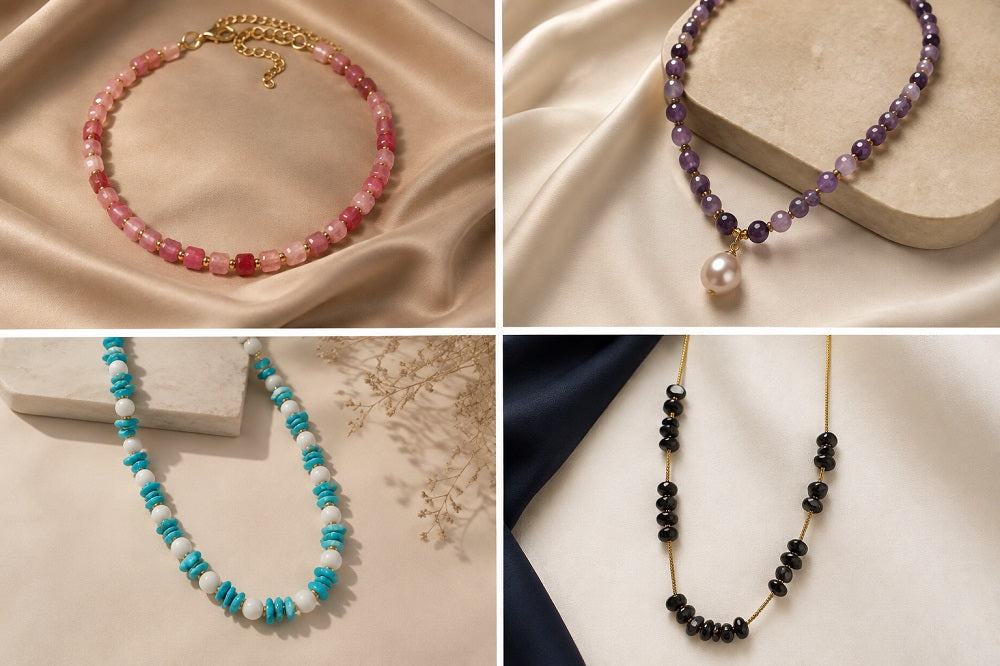 Natural Stone Necklace: Timeless Beauty Inspired by Nature - Gaia Global