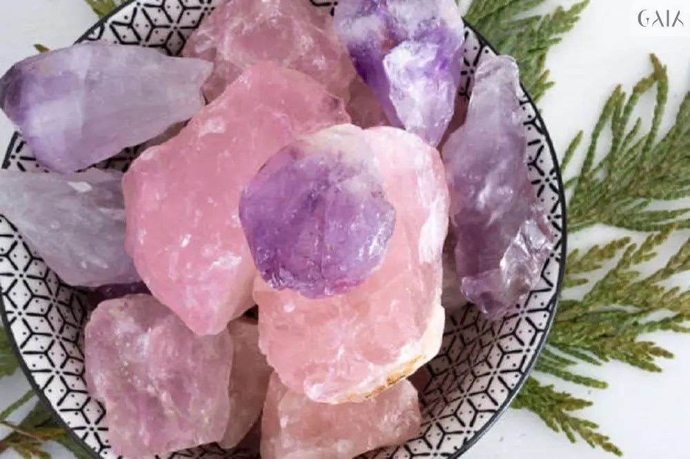 Amethyst and Rose Quartz: The Duality of Love and Inner Peace - GAIA - Jewellery Store