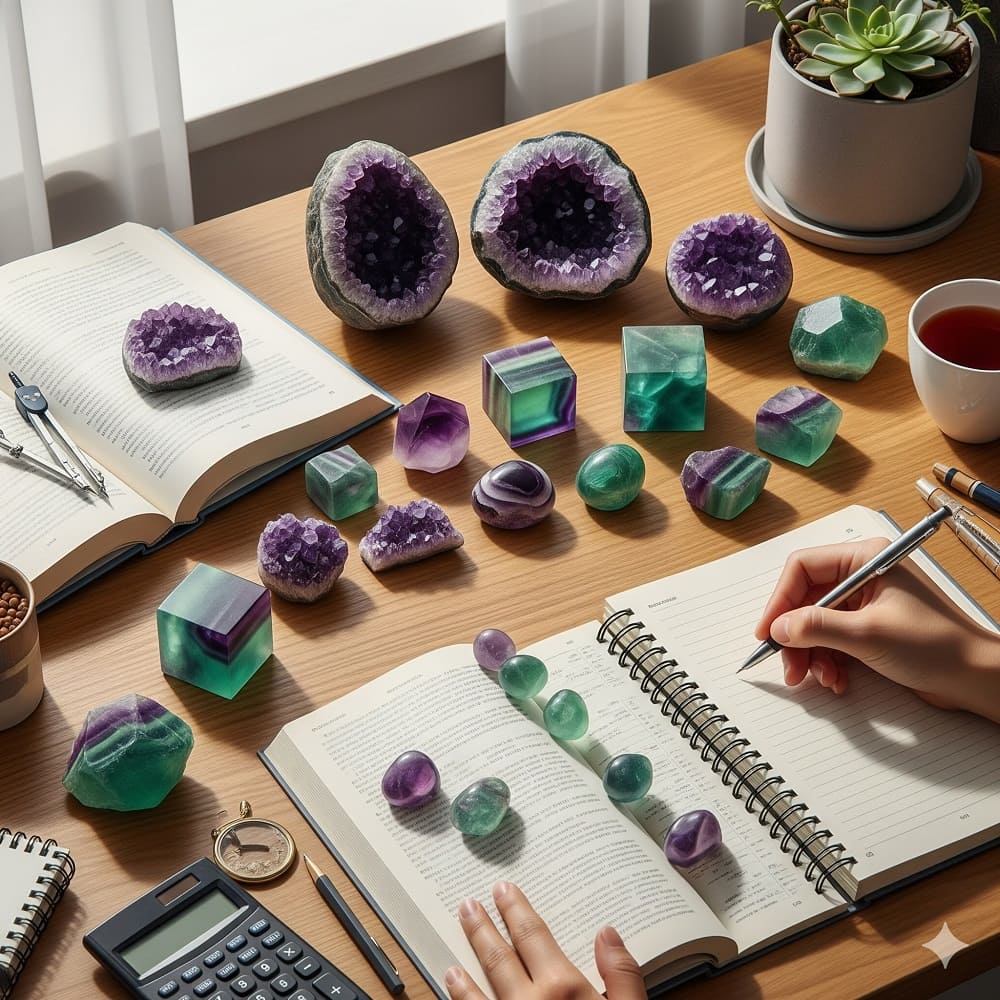 Best Gemstones for Students During Study Time: Focus, Balance, and Success