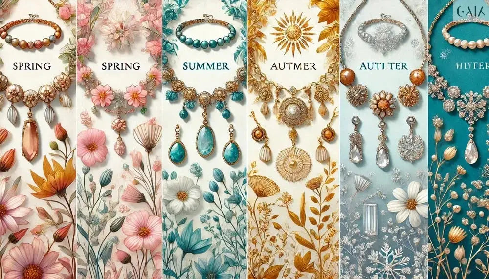 Coordinate accessories according to the seasons