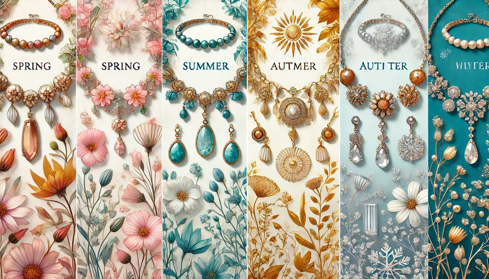 Coordinate accessories according to the seasons