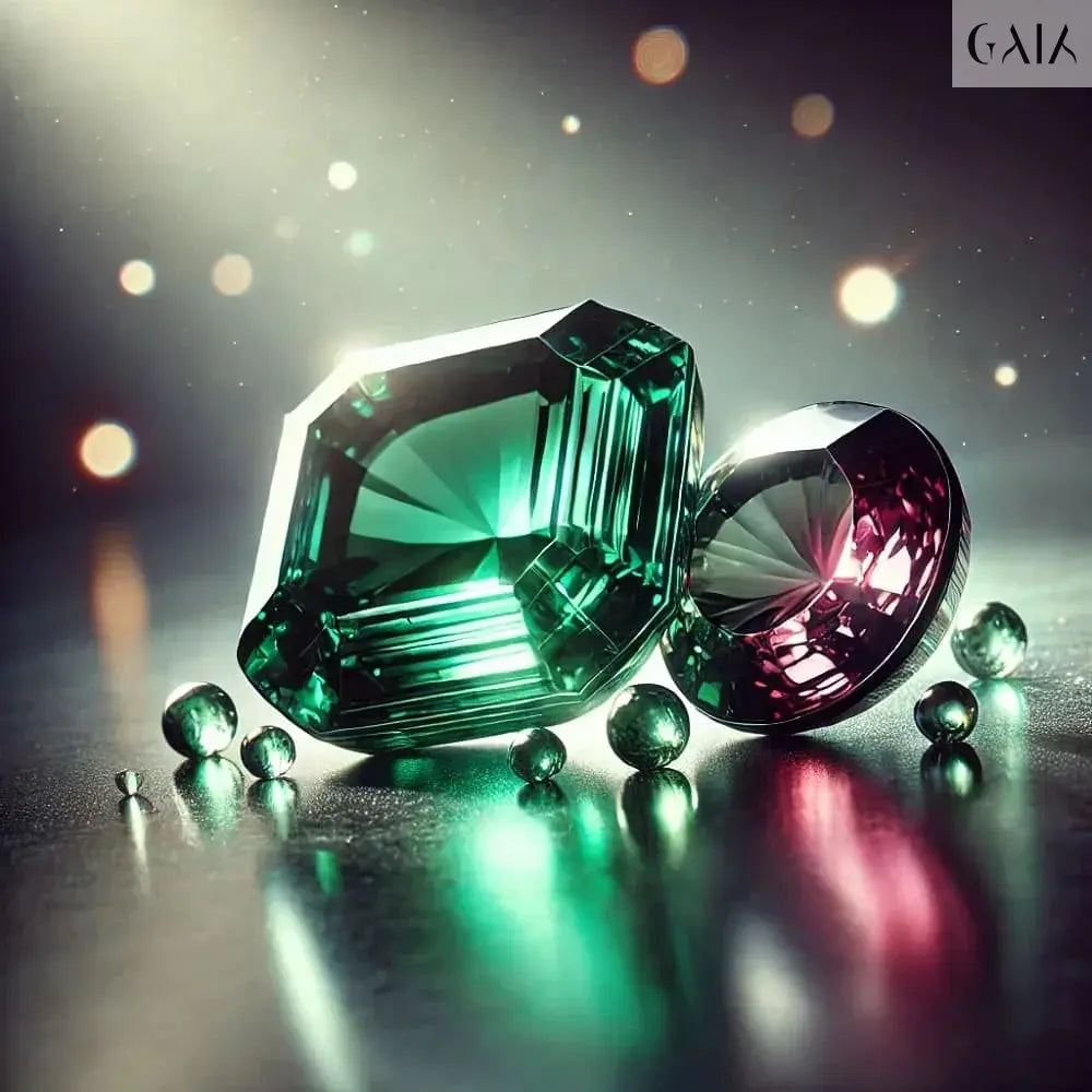 Emerald and Tourmaline: Positive Energy with a Regal Touch - GAIA - Jewellery Store