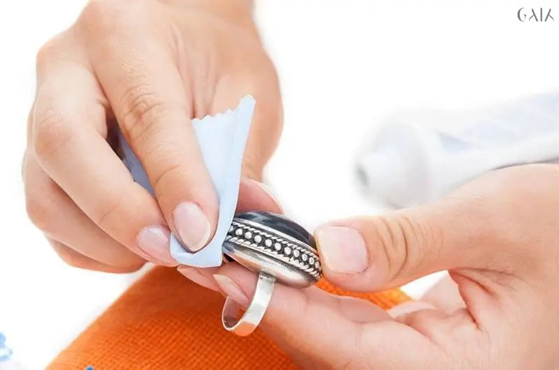 Gemstone jewelry care